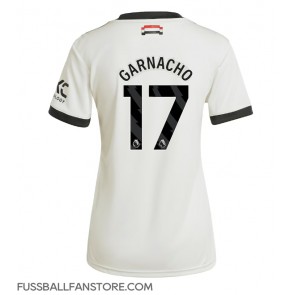 Manchester United Alejandro Garnacho #17 Replik 3rd trikot Damen 2024-25 Kurzarm